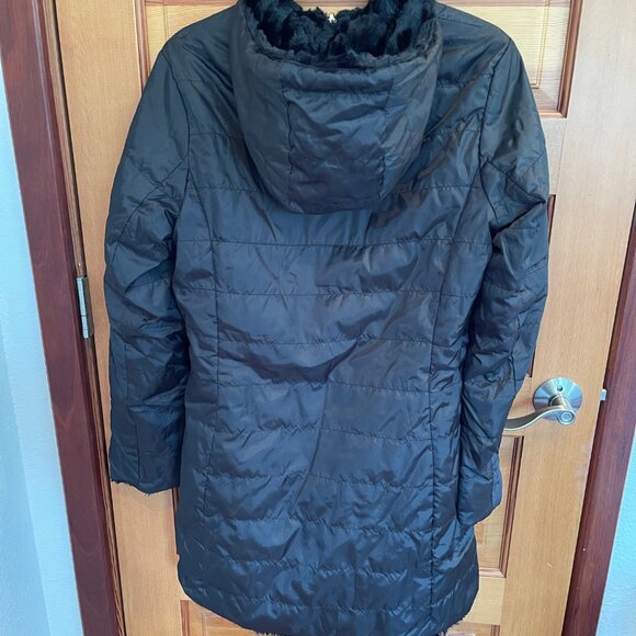 PRICED TO SELL - See Description for details -- Via Spiga Reversible Hooded Coat - Picture 6 of 16